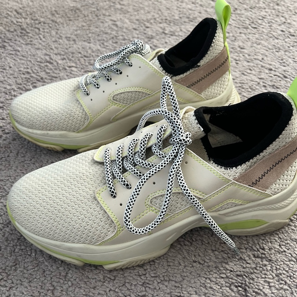 STEVE MADDEN ISLES2 Bone Multi Sneakers